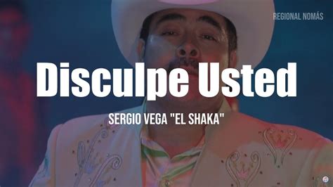 disculpe usted letra
